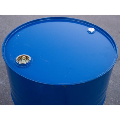 sud plechový lakovaný 220L modrý na kapaliny | www.nadrze.navsechno.cz