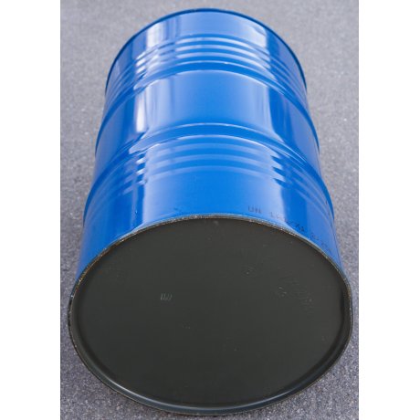 sud plechový lakovaný 220L modrý na kapaliny | www.nadrze.navsechno.cz